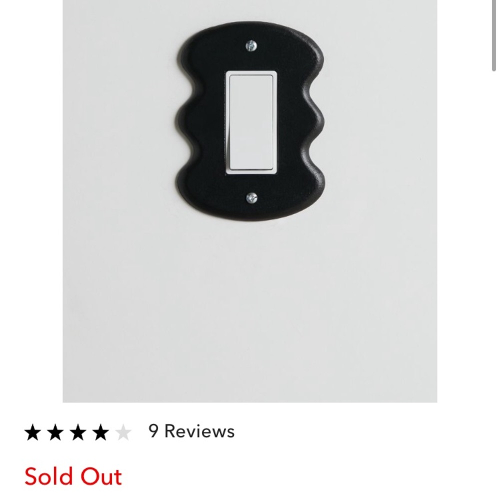 Urban Outfitters Maura Light Switch Cover